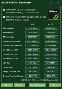 GeForce GT 730 GPGPU