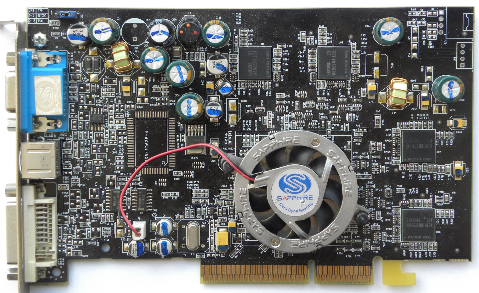 Sapphire ATI Radeon 9600 Pro scheda graficag14 DVI TV-out 128mb DDR 