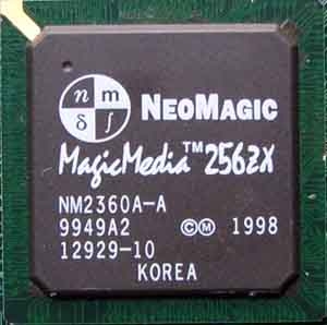 NeoMagic MagicMedia256ZX